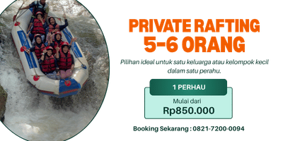 Rafting 5-6 orang