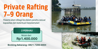 Rafting 7-9 orang