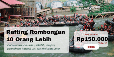 Rafting Rombongan 10 Orang Lebih